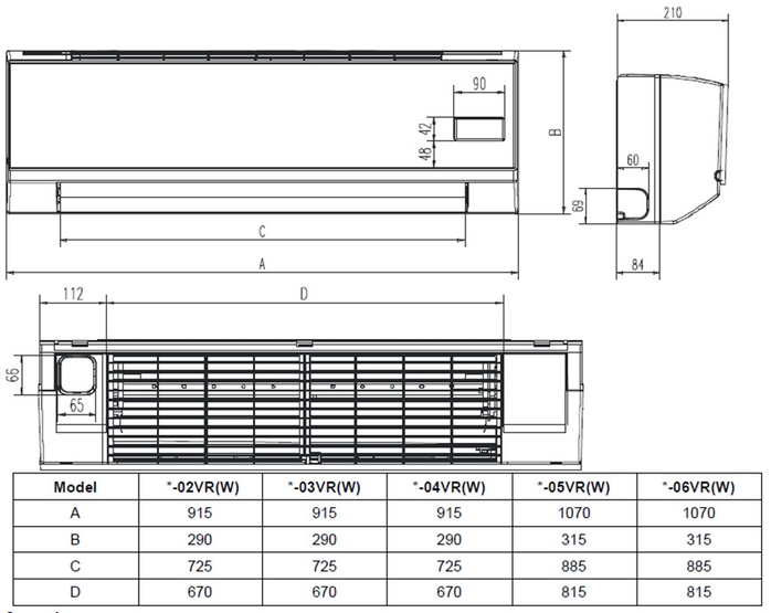 General Climate GHW-04VR -2