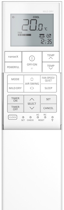 Panasonic Design CS-Z71XKEW/CU-Z71XKE -secondary