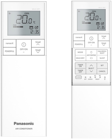 Panasonic Design silver CS-XZ25ZKEW-H -2