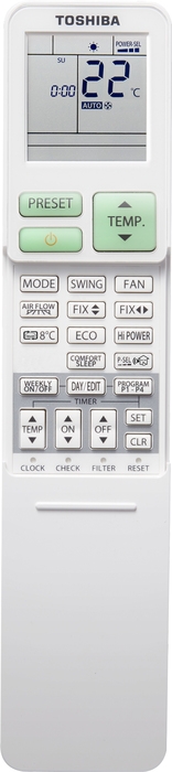 Toshiba High-wall RAV-RM301KRTP-E/RAV-GM301ATP-E -secondary